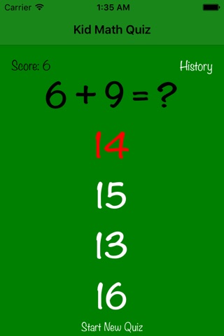 Kid Math Quiz screenshot 2