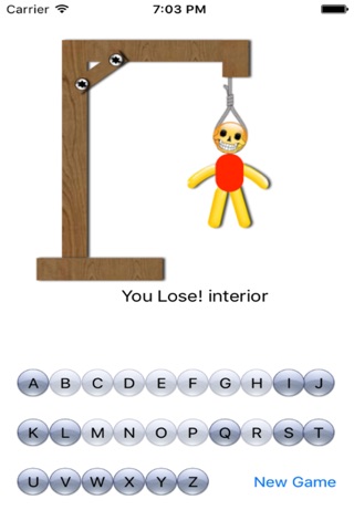 Hangman!!!! screenshot 2