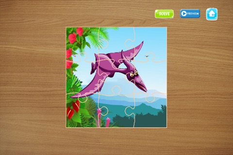 Dino Puzzle Games Free - Dinosaur Jigsaw Puzzles for Kids and Toddler - Amazing Preschool Learning Games screenshot 2