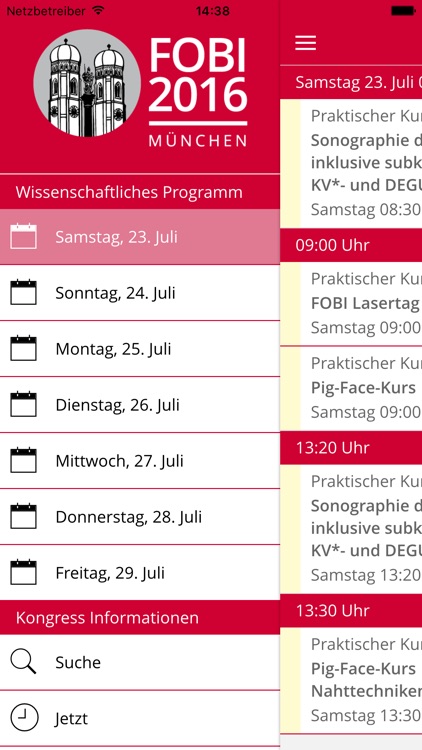 FOBI 2016 – Kongress App
