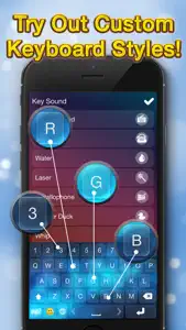 Ultimate Keyboard Themes – Customize Cool Key.boards with Color Text Fonts for iPhone screenshot #5 for iPhone