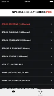 specklebelly goose calls - electronic caller iphone screenshot 1