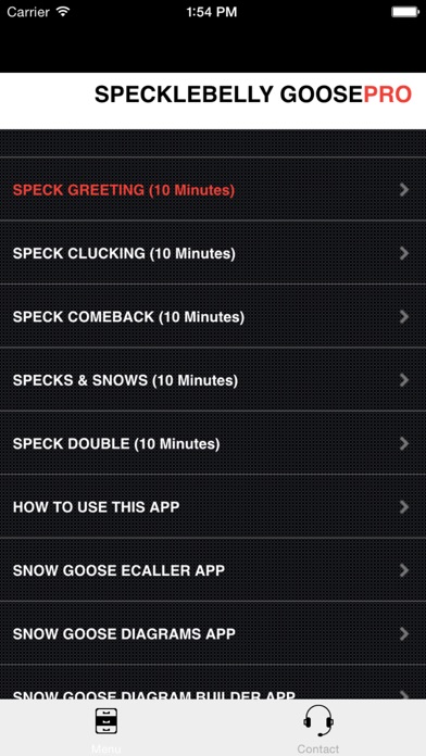 Specklebelly Goose Calls - Electronic Caller Screenshot