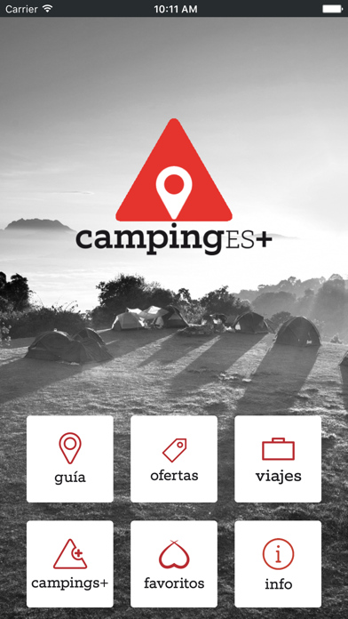 CampingES app screenshot
