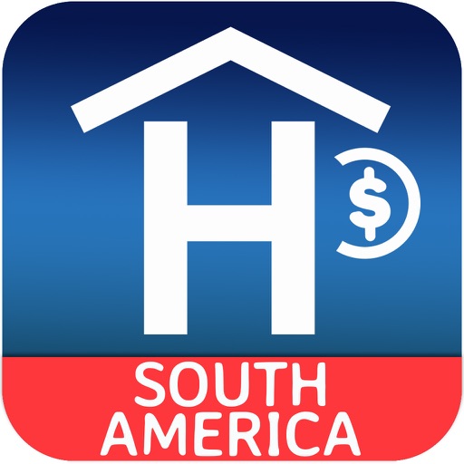 South America Budget Travel - Hotel Booking Discount icon