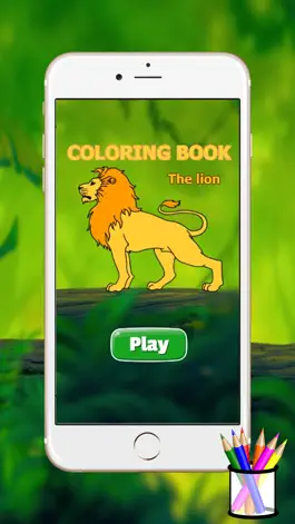 Game screenshot lion coloring book mod apk