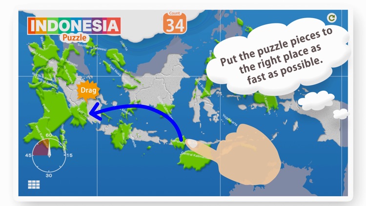 Indonesia Puzzle for iPhone