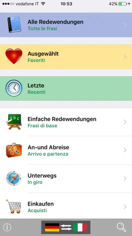 Game screenshot German / Italian Talking Phrasebook Translator Dictionary - Multiphrasebook mod apk