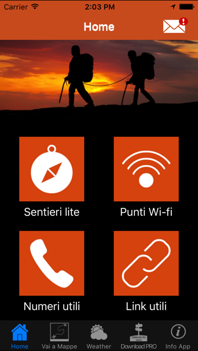 Screenshot #1 pour Monte Cucco Trekking Lite
