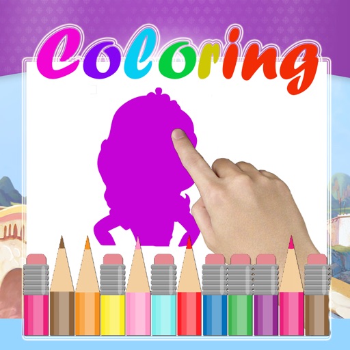 Kids Paint Sofia The First Coloring Book Edition Icon