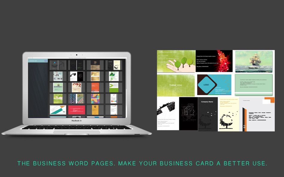 #3. W Templates-Business card (macOS) 由: 磊 范
