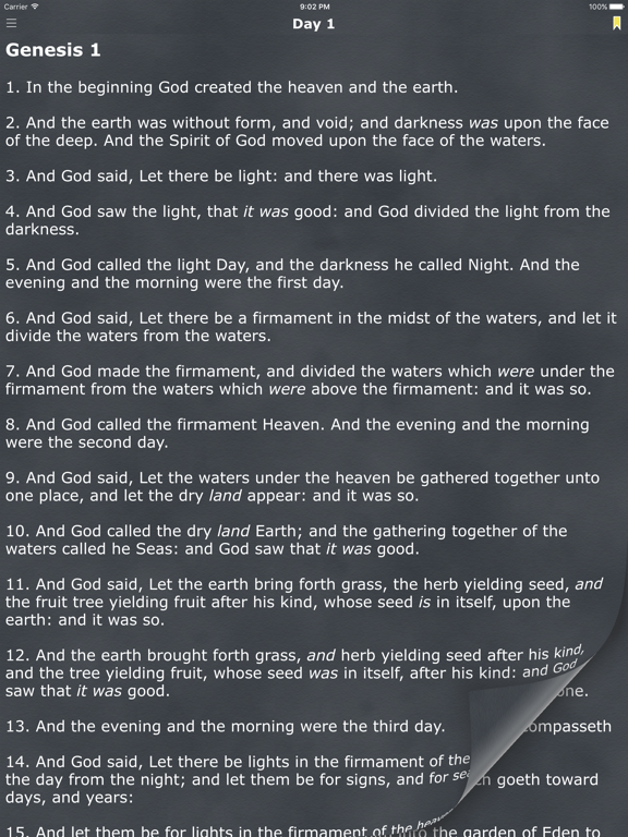 Screenshot #5 pour Chronological Bible in a Year - KJV Daily Reading