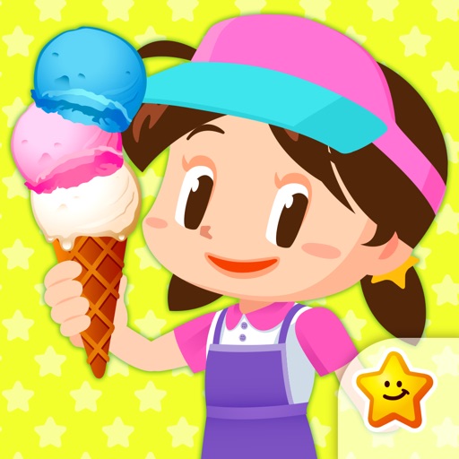 Let's do pretend Ice-cream shop! - Work Experience-Based Brain Training App