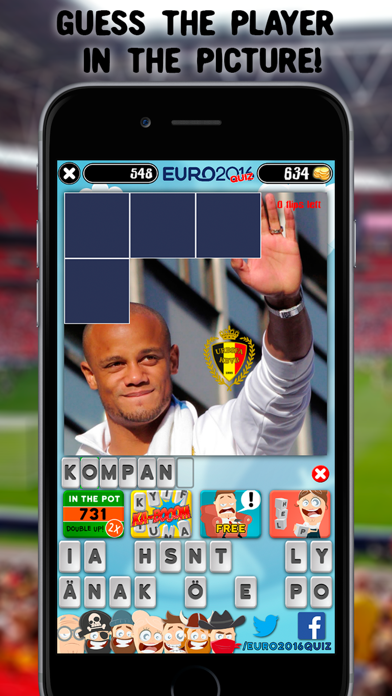 Screenshot #3 pour Football quiz – EURO 2016 Édition