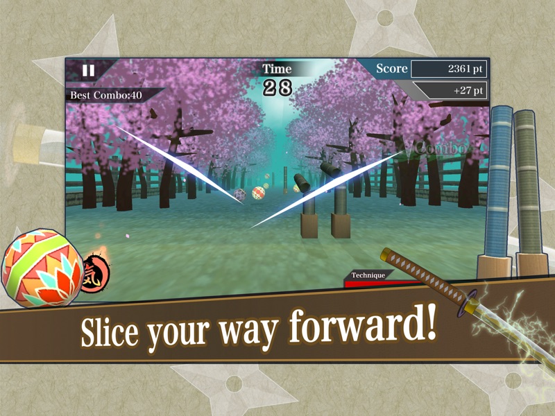 Samurai Sword "Slashing Action" screenshot 7