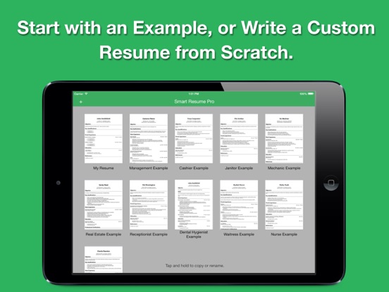 Smart Resume Pro: Resume and CV Designer screenshot
