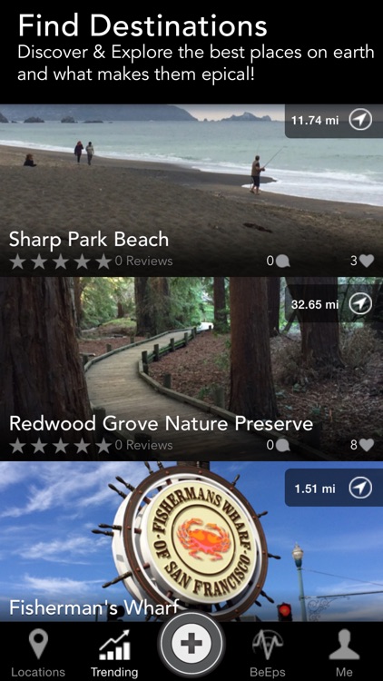 epical - Find Local Places & Share The Best Vacation Destinations