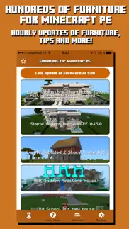 furniture for minecraft pe - furniture for pocket edition iphone screenshot 1