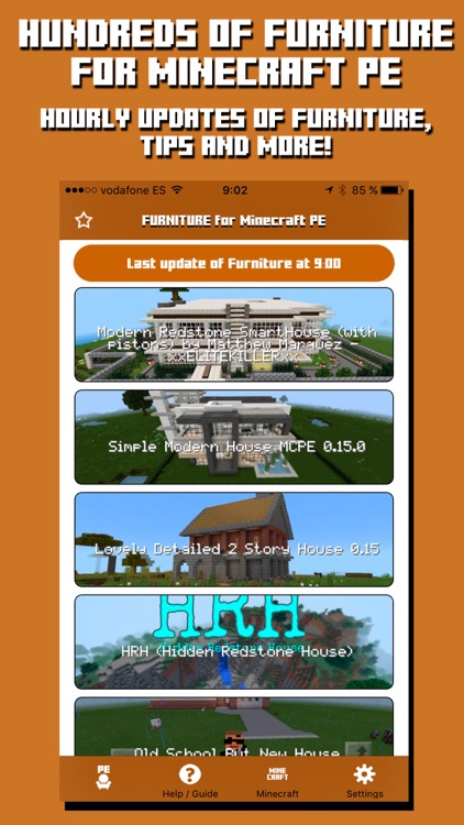 FURNITURE for Minecraft PE - Furniture for Pocket Edition