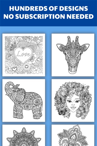 Color.ly Volume 2 - Adult coloring book Zen & Relaxing screenshot 2