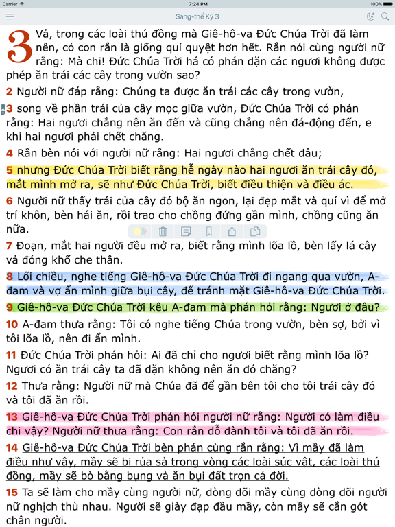 Screenshot #4 pour Kinh Thánh (Vietnamese Holy Bible Offline Version)