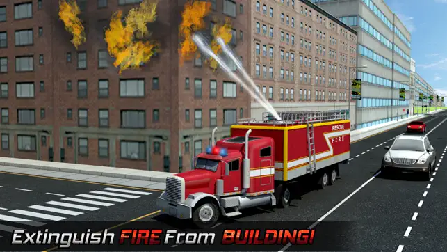Screenshot 2 911 deber emergencia conductor de la ambulancia: Rescate del coche de bomberos iphone
