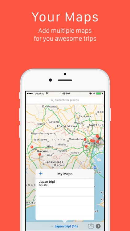 TinyPin - Stupidly Simple Place Bookmarking App screenshot-3
