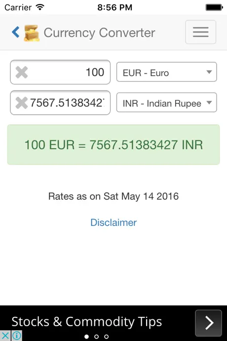 Bank Interest Calculator
