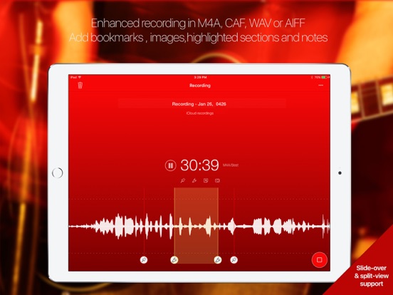 Screenshot #5 pour Enregistreur voix Audiologic