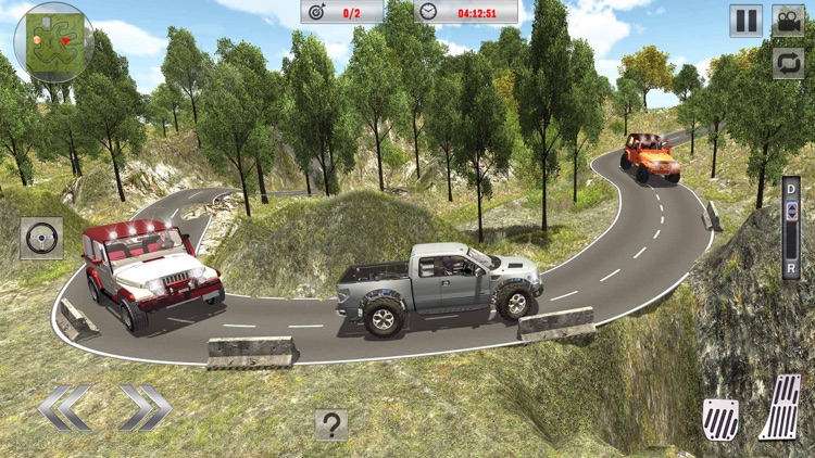 Offroad Jeep Hill Climb Driver