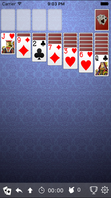 Screenshot #1 pour Klondike Solitaire Plus