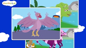 Dinosaur Sounds, Puzzles and Activities for Toddler and Preschool Kids by Moo Moo Lab screenshot