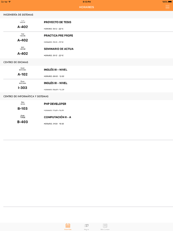 Screenshot #5 pour UA Móvil