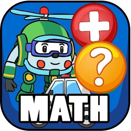 Math Game for Poli Robocar Icon