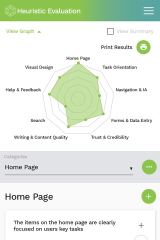 Heuristic Evaluation screenshot 2