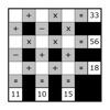 Icon Math Grids - (Japanese Puzzle Sudoku like game)