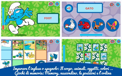 The Smurfs and the 4 seasons screenshot 3