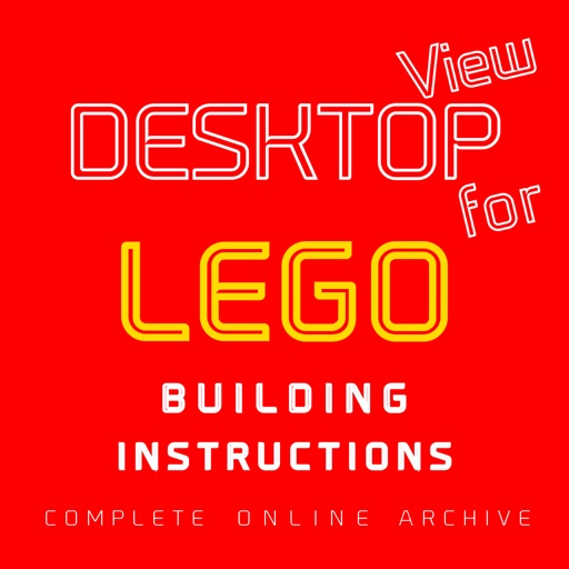 DESKTOP VIEW for LEGO BUILDING INSTRUCTIONS (Complete Lego Online Archive) icon