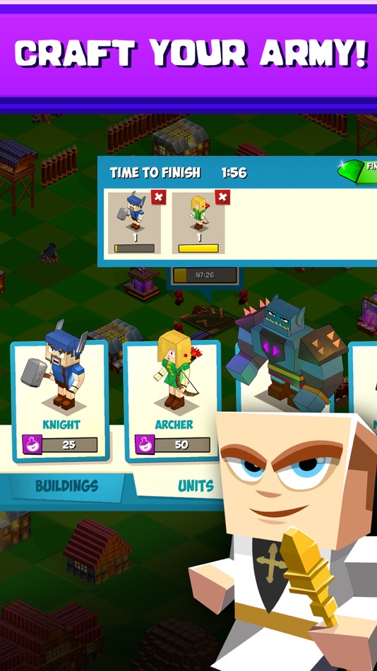 #4. Mine Wars - Multiplayer Game Plus Skins Export for minecraft: (pocket edition) (iOS) By: LitGames Inc.