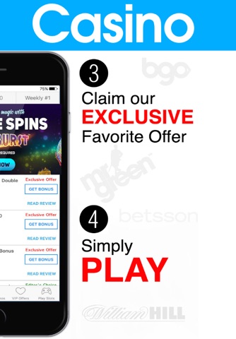 Online Casino Rankings - The Best Online Casino brands Offers screenshot 2