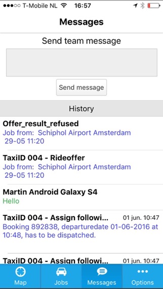 taxiID - Chauffeurs app screenshot
