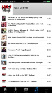 103.7 Da Beat screenshot #3 for iPhone