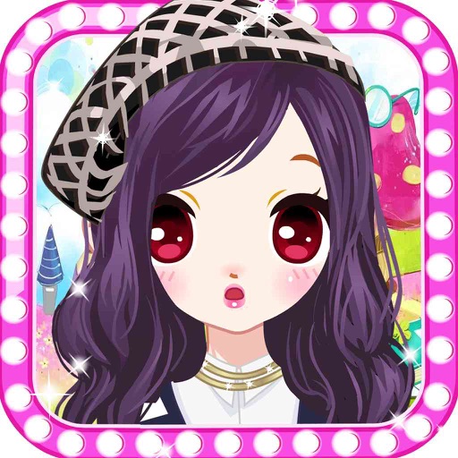 Girl and Drawing Board – Dream Young Doll Fashion Salon Game Icon