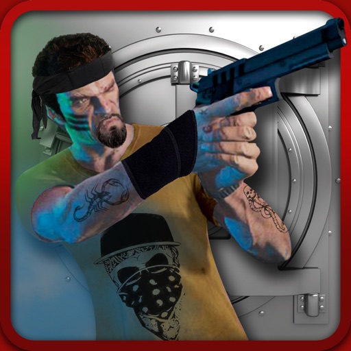 Bank Robbery Real Car Driver Escape Shooting Game Icon