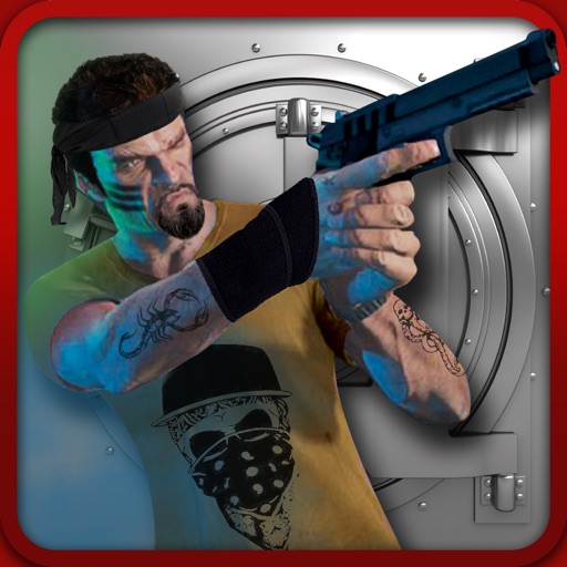 Bank Robbery Real Car Driver Escape Shooting Game icon