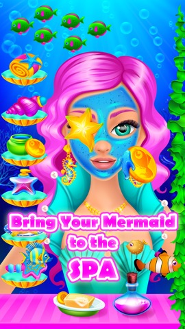 Mermaid Beauty Salon - Makeup & Makeover Kids Gameのおすすめ画像4