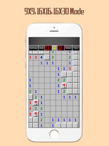 マインスイーパ (Minesweeper) - 無料の 定番 ひまつぶし ゲームのおすすめ画像1