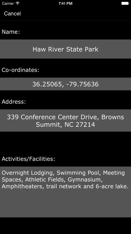 North Carolina State Parks & Recreation Areas