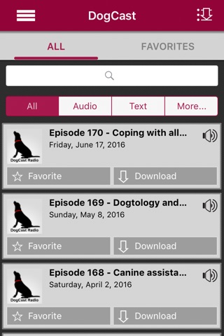 The DogCast Radio - Internet Radio for dog lovers screenshot 2