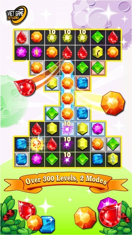 Explosion Jewel 2016 Star World Puzzle Adventure Edition classic screenshot-3
